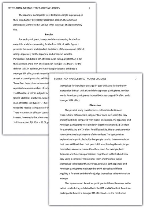 result and discussion in quantitative research|Reporting Research Results in APA Style .